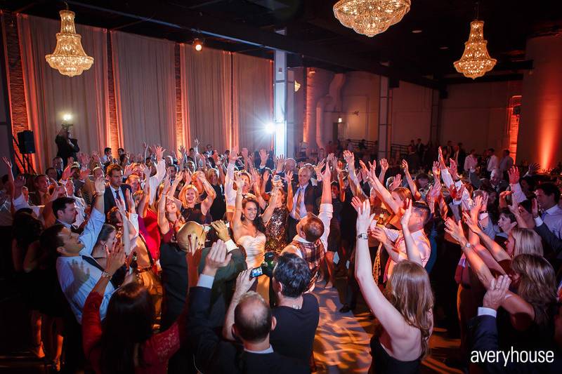 Crazy packed dance floor