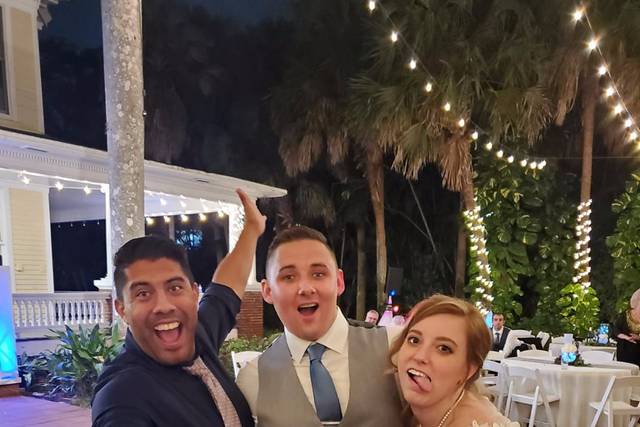 Happy Bride and Groom