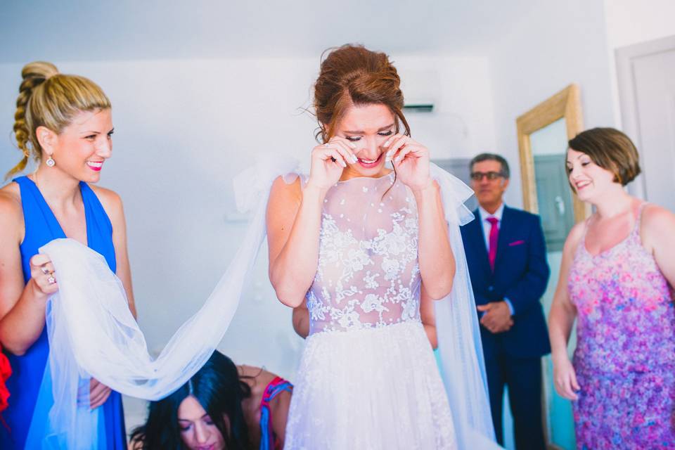 Wedding in Folegandros island