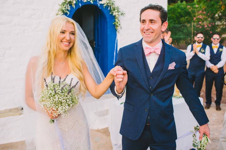 Hydra island wedding, Greece