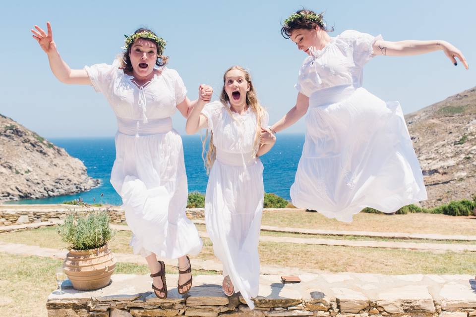 Andros island Wedding, Greece