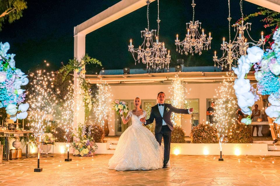 Island Athens Riviera Wedding