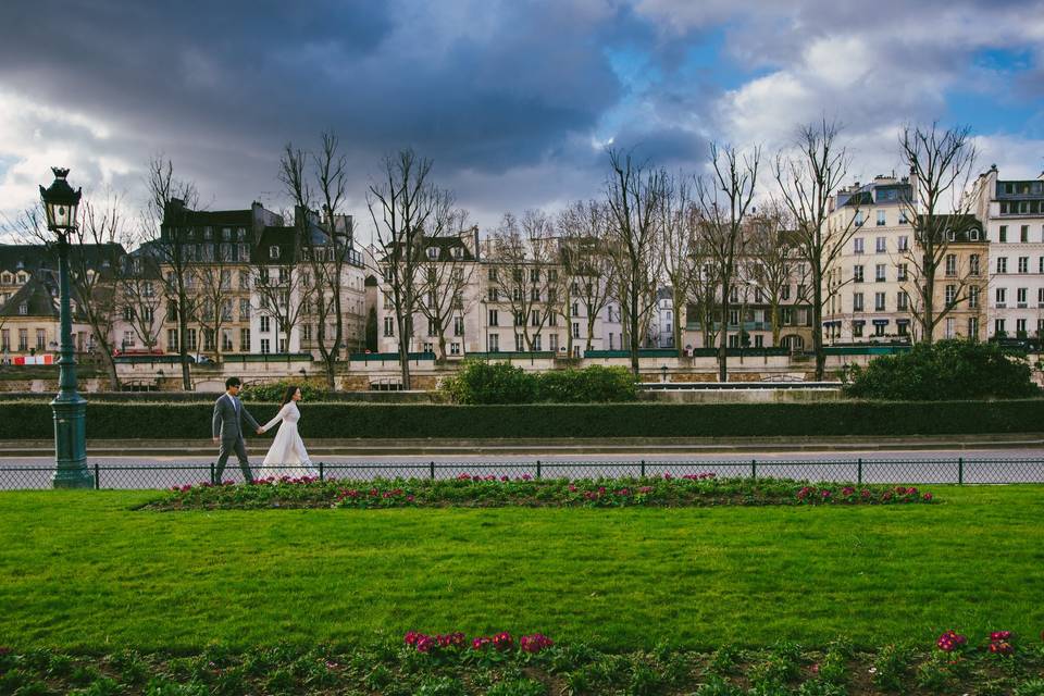 Wedding in Paris, France