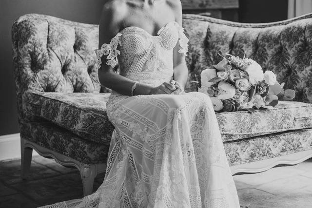 Looking away
