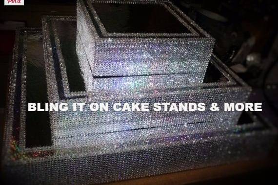 Bling It On Cake Stands