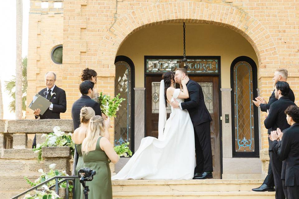 St. Augustine Wedding K + B