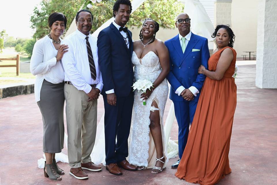 Parents, Bride and Groom
