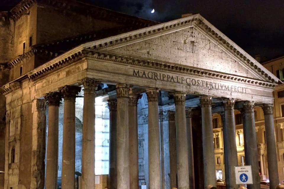 The Pantheon in Rome, a magnificent ancient temple later converted to a church.
Image:  Errica Diaz