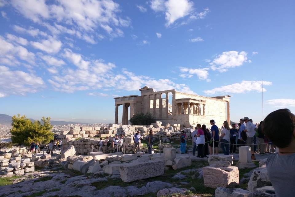 Exploring Athens.
Image:  Errica Diaz