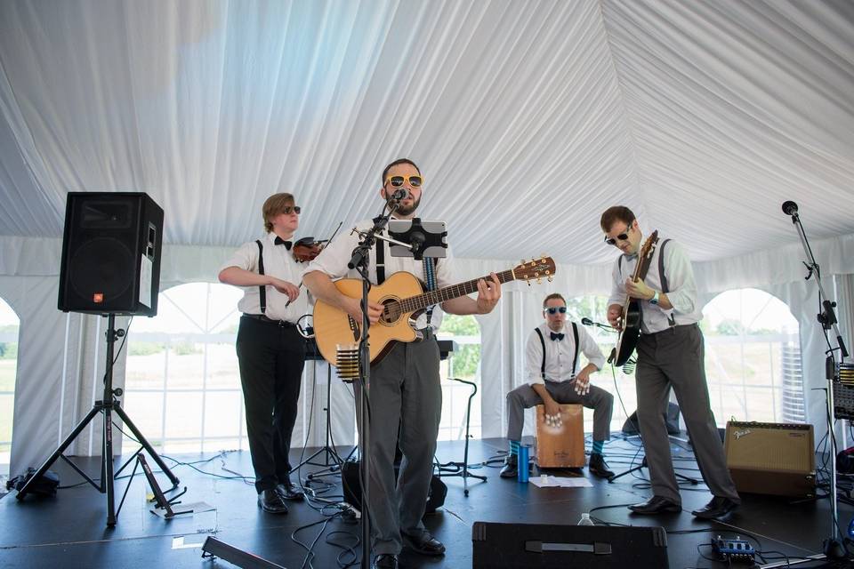 Cold Water Tent Reception