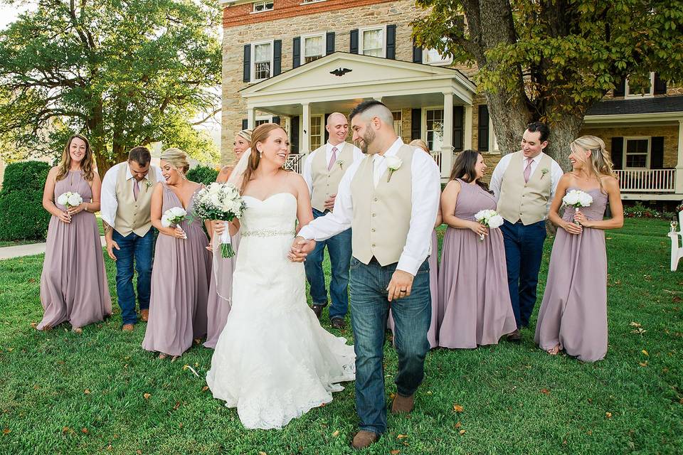 Springfield Manor Bridal Party