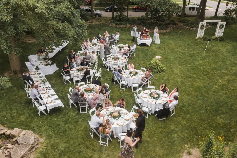 Outdoor Reception Option