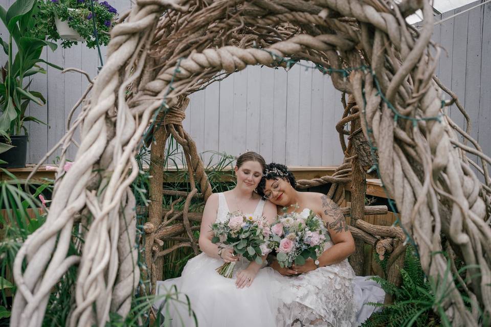 Madison and Amia's wedding