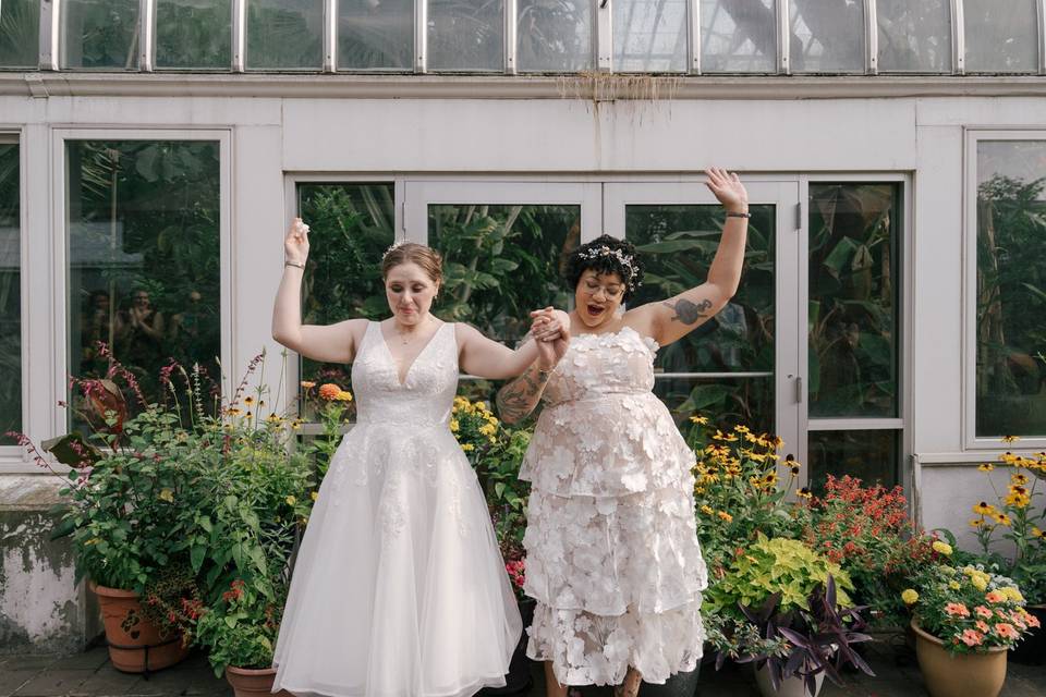 Madison and Amia's wedding