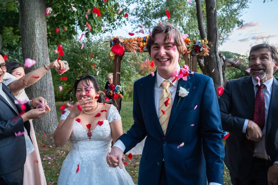Max and Jack's bayside wedding