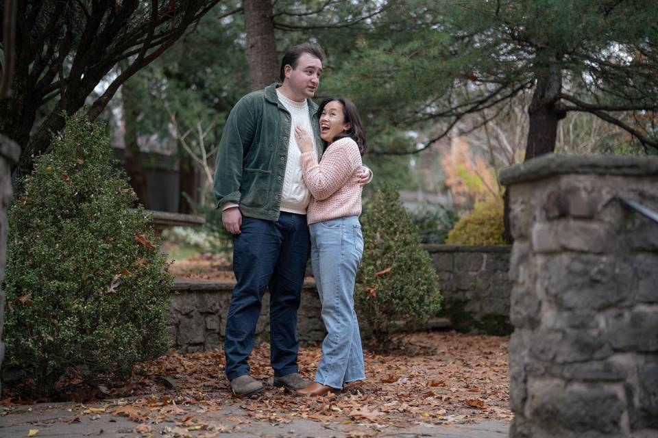 Jess and Noah's engagement