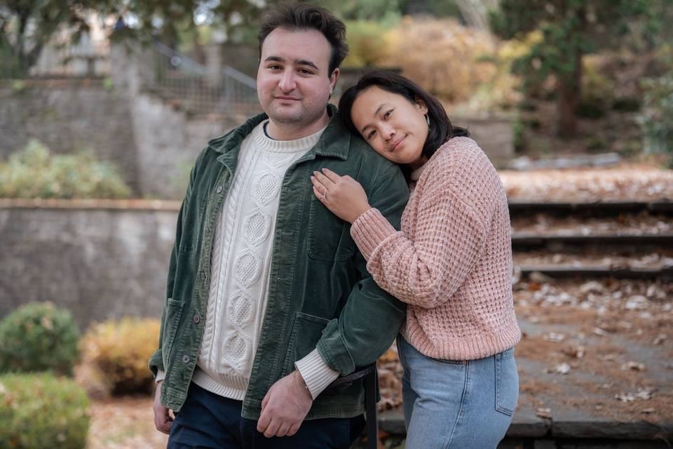 Jess and Noah's engagement