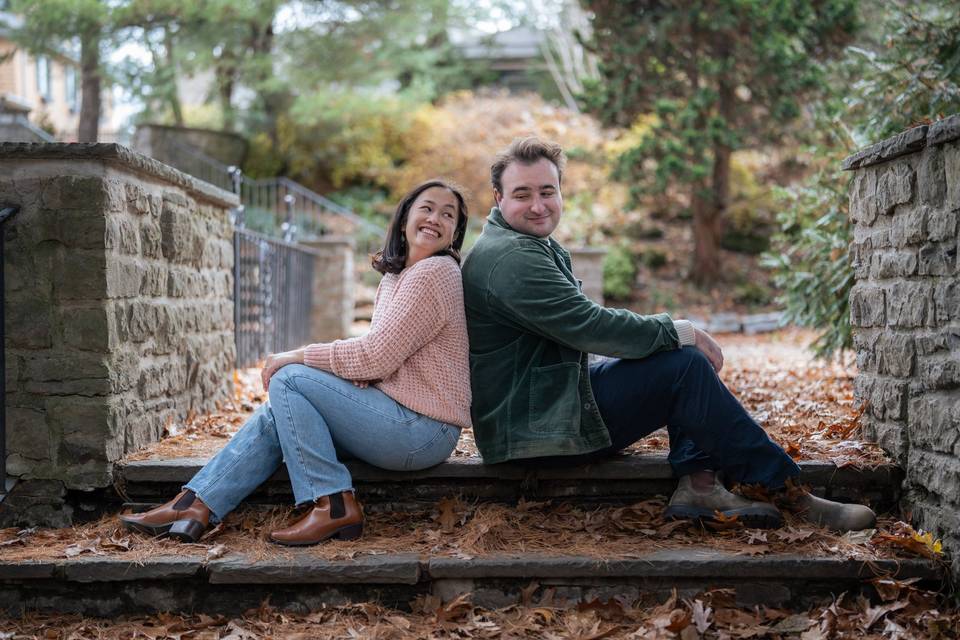 Jess and Noah's engagement