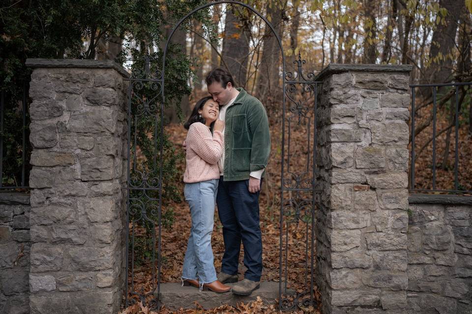Jess and Noah's engagement