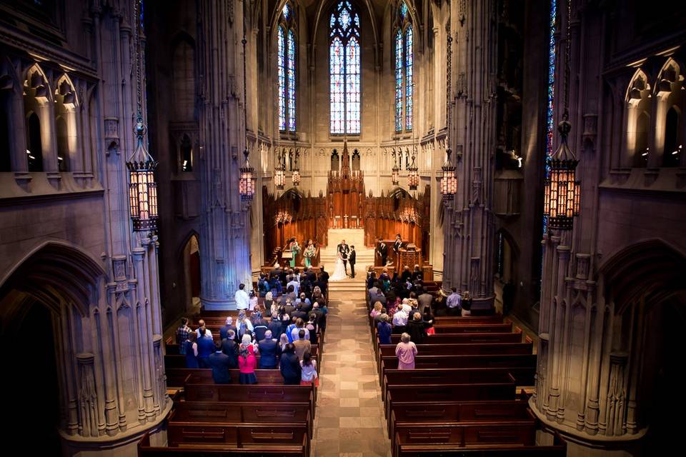 The ceremony © Lisa West Photography