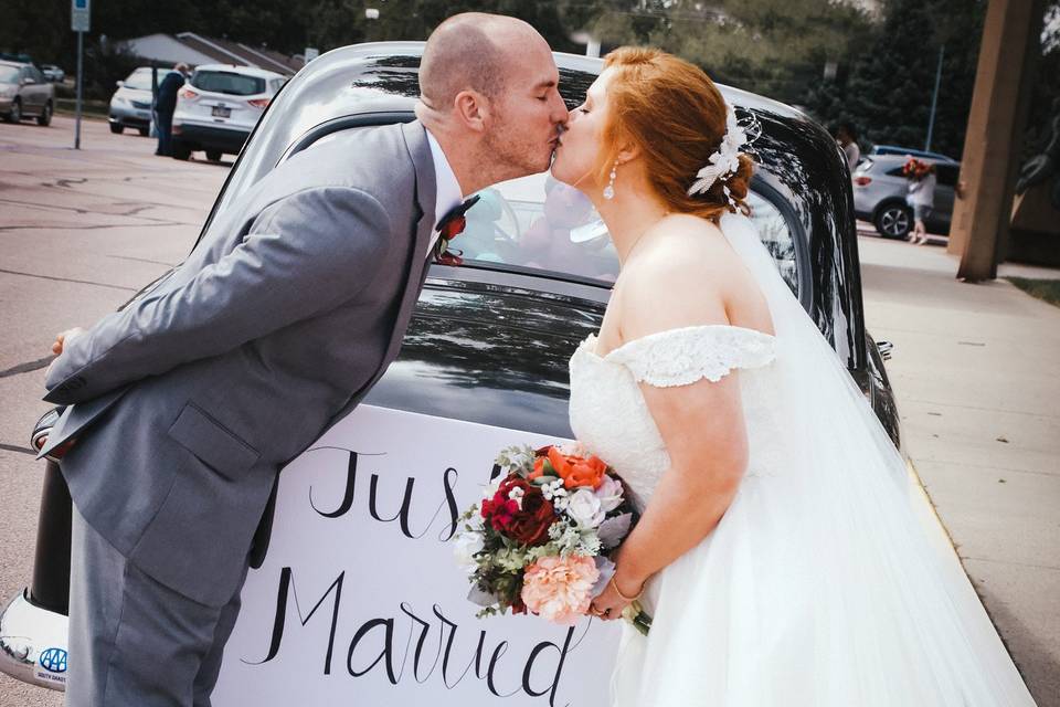 Just married!