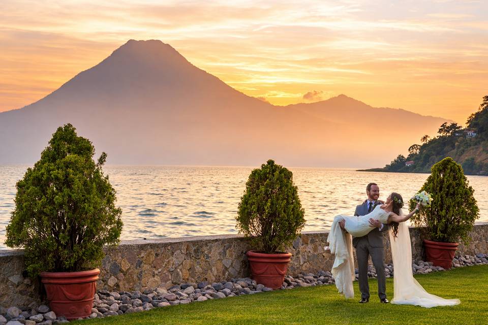 Editorial couples portrait