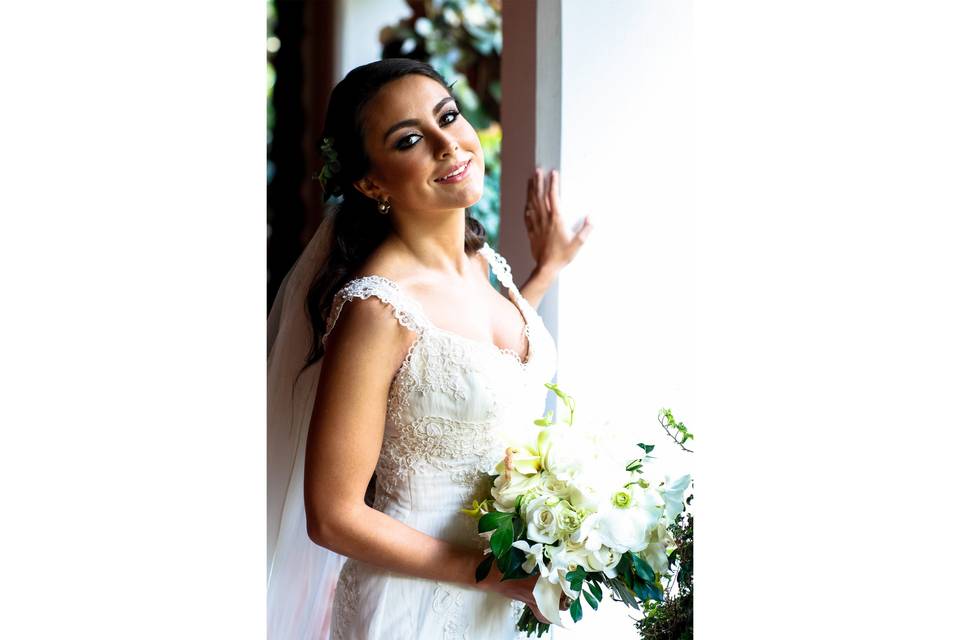 Bridal beauty portrait