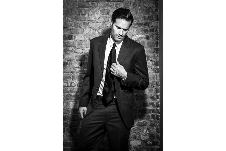 Editorial groom portrait