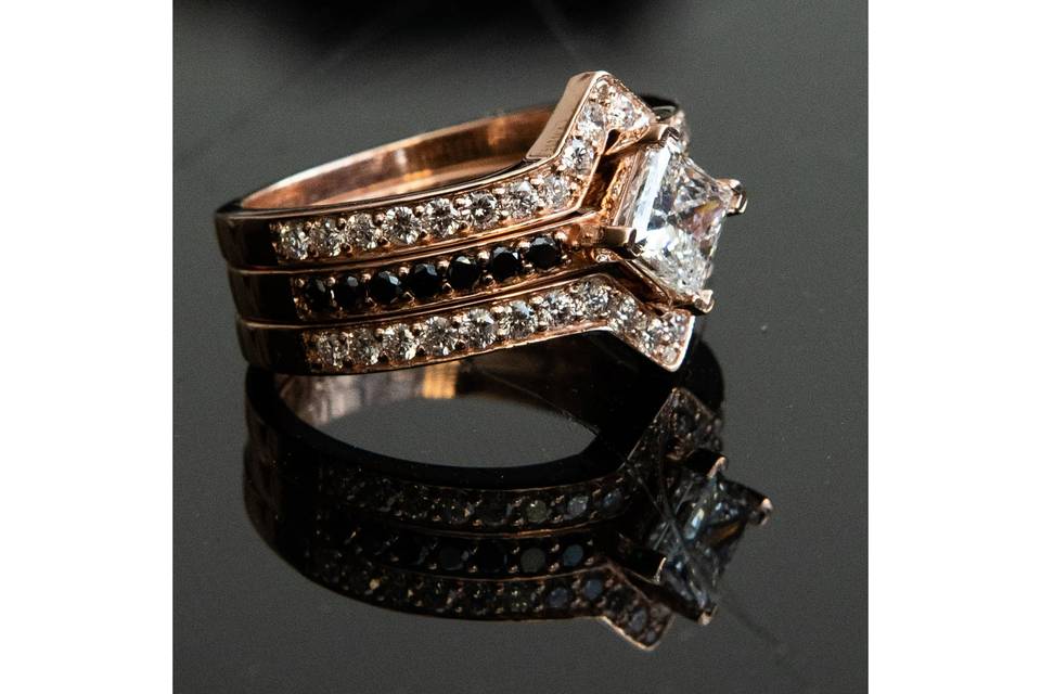 Still life - bridal rings