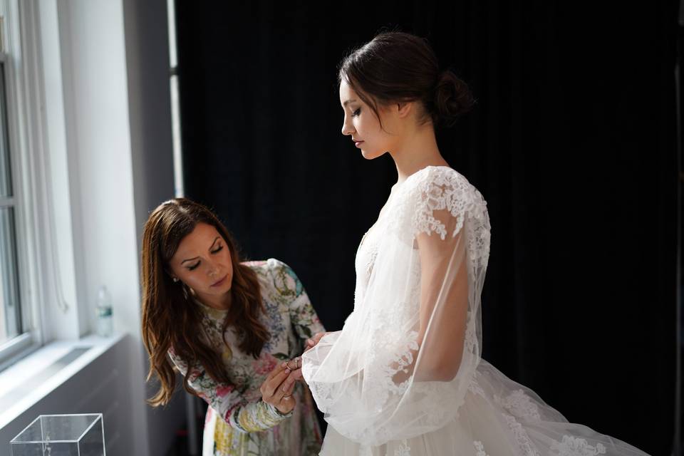 Bridal beauty portrait