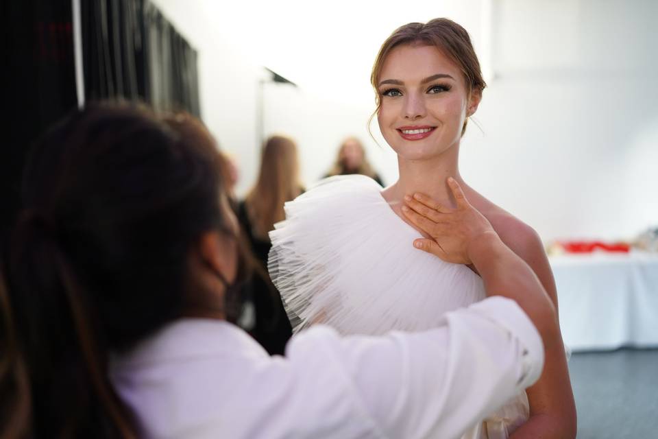 Bridal beauty portrait