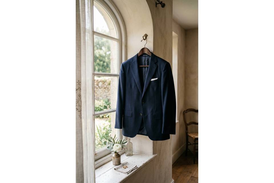 Still life - the groom