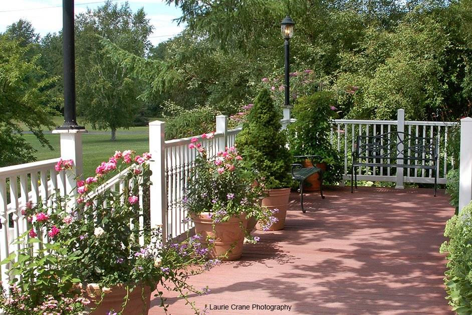 Lower-level of the deck