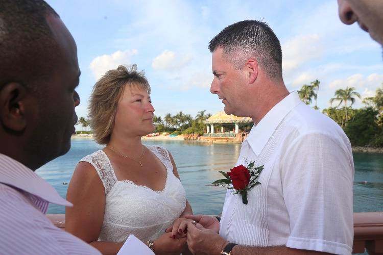 Bahamas Wedding Ceremony