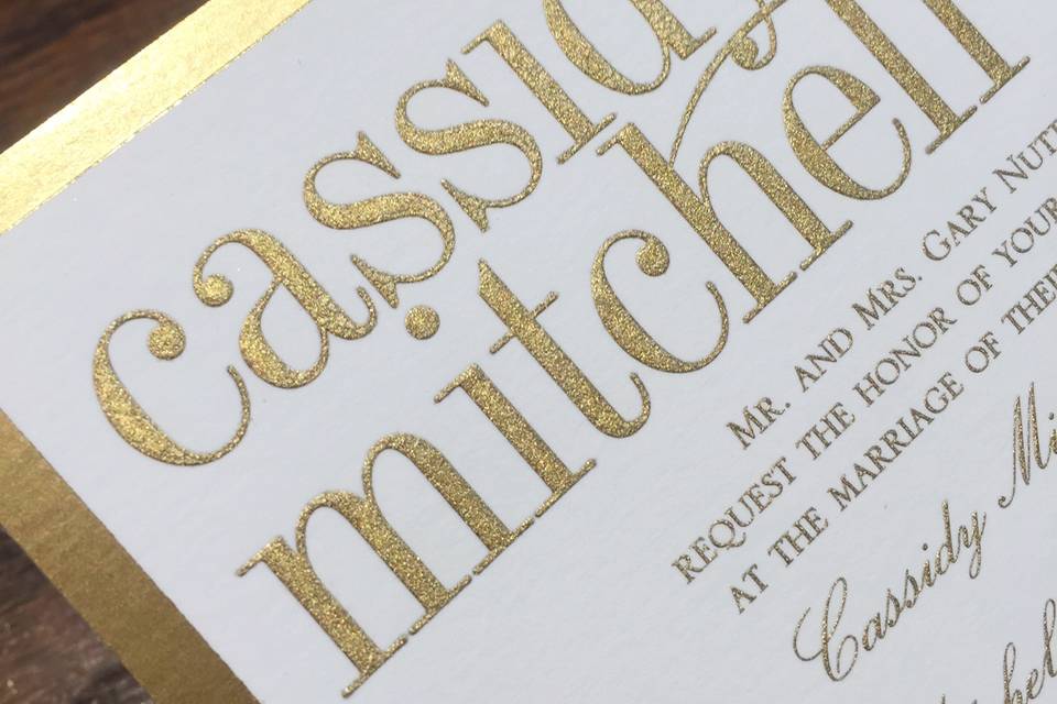 Engraved Invitations