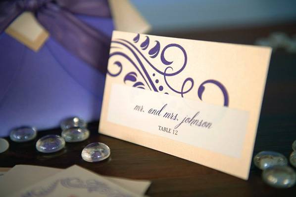 created for the An Affair to Remember showcase at the I Do Downtown Bridal Crawl, Stationery designed by The 2u Collection, LLC, studio photography by Liga Photography