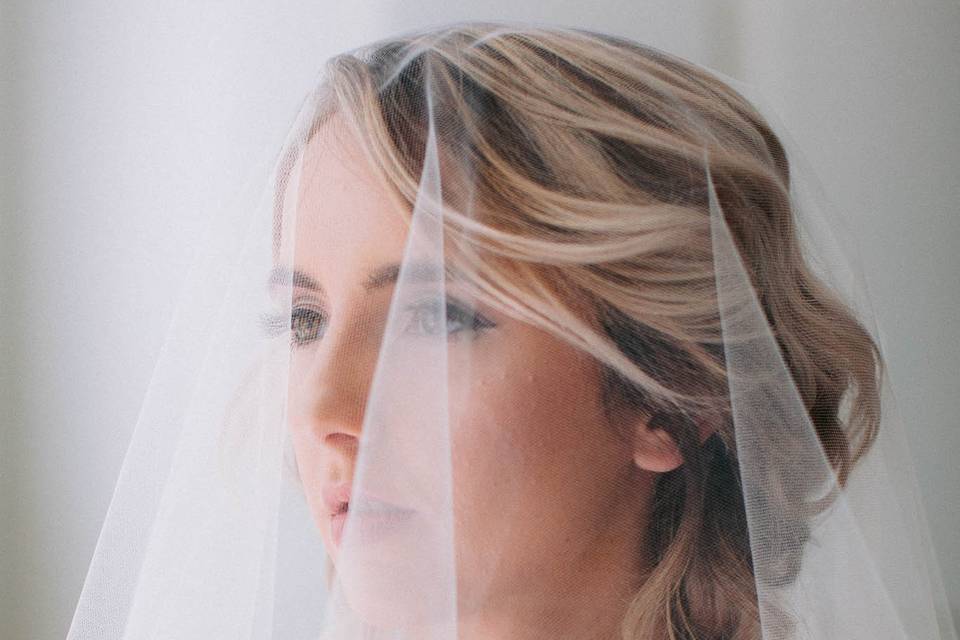 Bridal veil portrait