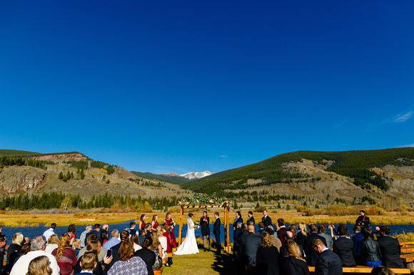 Outdoor wedding