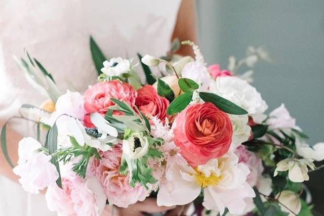 Weddings By Events By Jennifer Our Bride that loves her flowers!