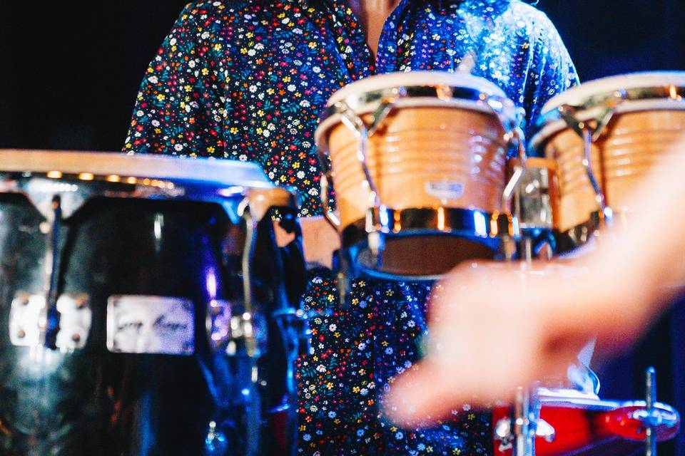 Alex on percussion!