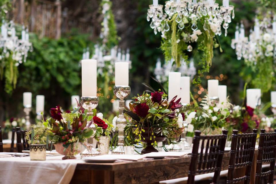 Wooden Tables and Chairs