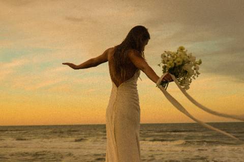 Beach Bridal Shoot