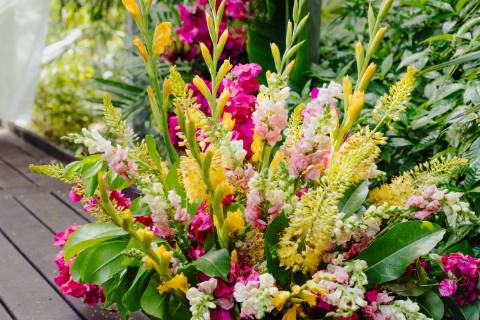 Tropical Floral Arrangement