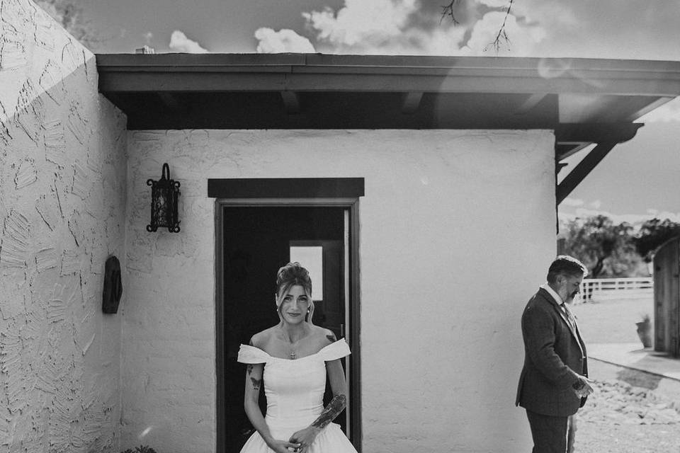 A quiet moment before forever.