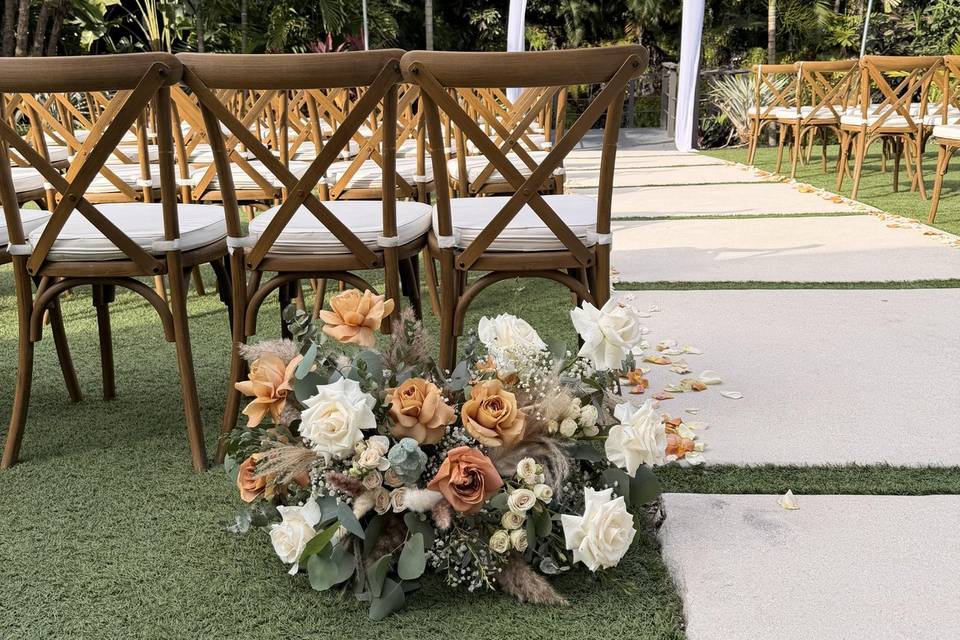 Aisle Flowers