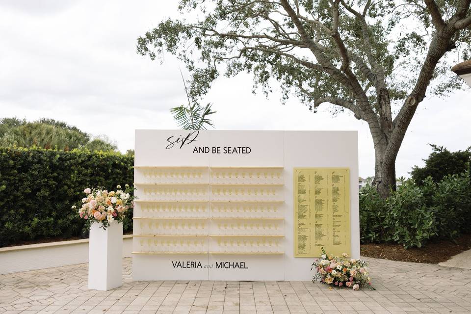 Champagne Wall