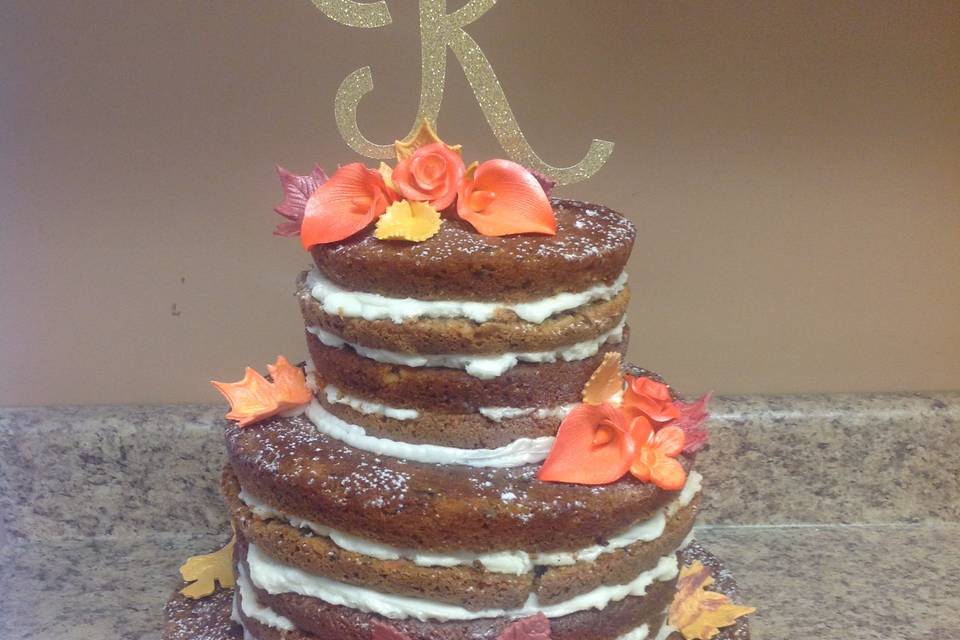 Fall Naked Cake