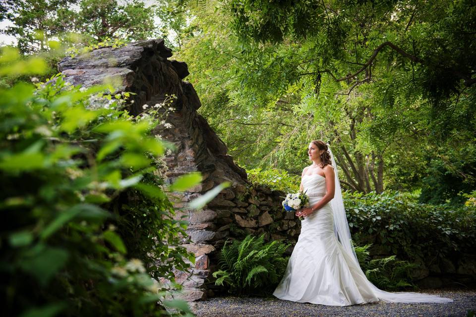 Bride's portrait