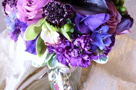 Bridal Bouquet - Purple.