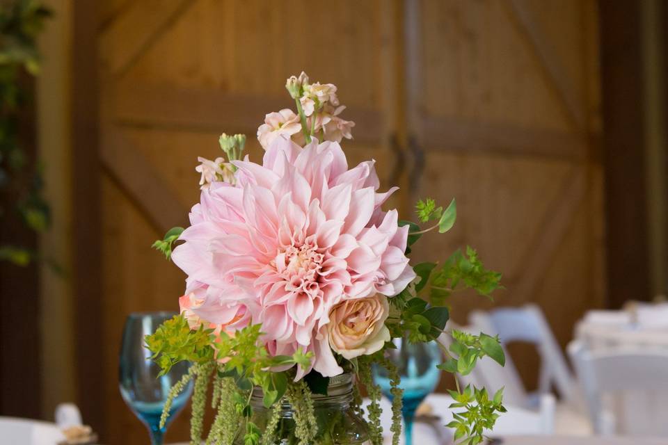 Pink flower